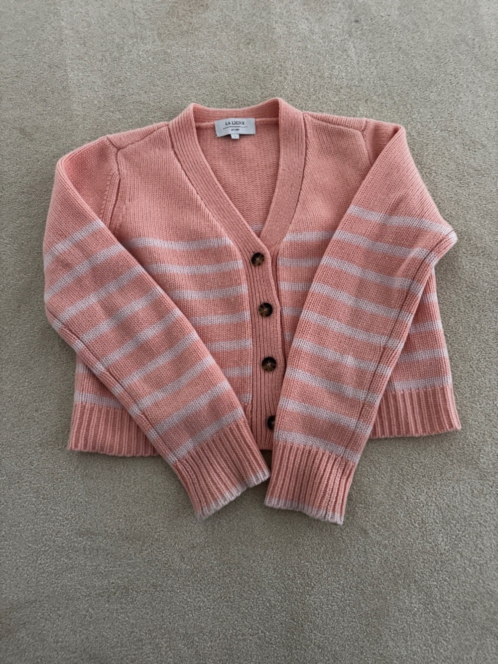 La Ligne wool striped sweater